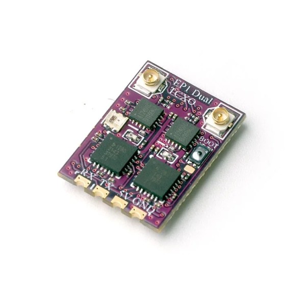 Vendite calde Happymodel 2.4G ELRS Mini ad alta frequenza di aggiornamento EP1 DUAL TCXO CRSF UAV componenti 2.4GHz parti di Drone da te